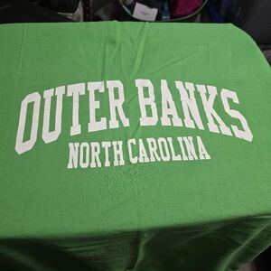 Green Outer Banks North Carolina Sweatshirt Blanket